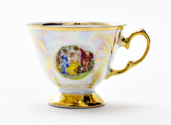 Cup Coffee Madonna Mother of Pearl Frederick