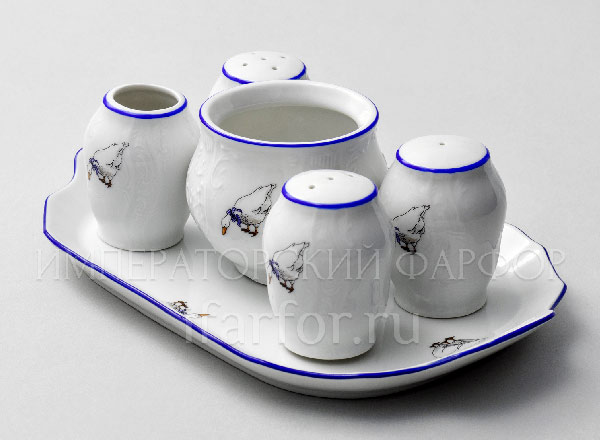 Набор для специй 6 предметный Бернадотт Гуси Бернадотт