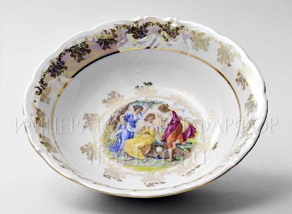 Salad bowl Madonna Mother of Pearl Frederick Carlsbad