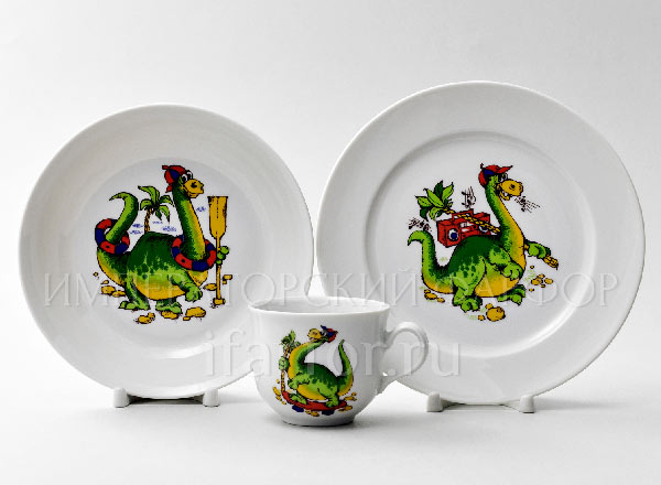 Set in a case for children in a gift box Drakosha THUN