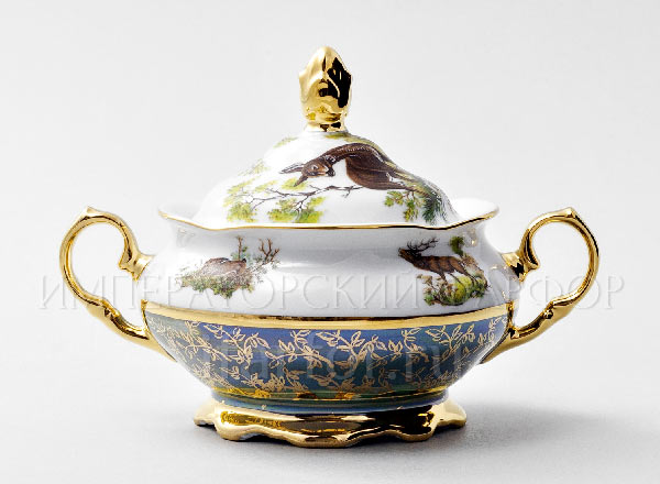 Sugar bowl Hunting Green Frederick