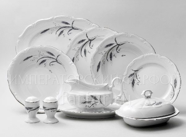Table Set Silver spikes 6/25 Repast