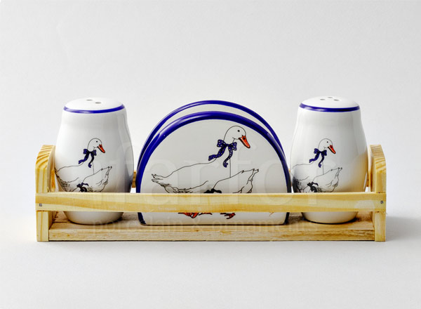 Набор для специй 3 предметный Гуси Royal Classics