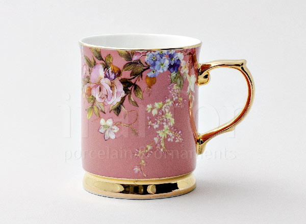 Кружка Flower розовый Royal Classics