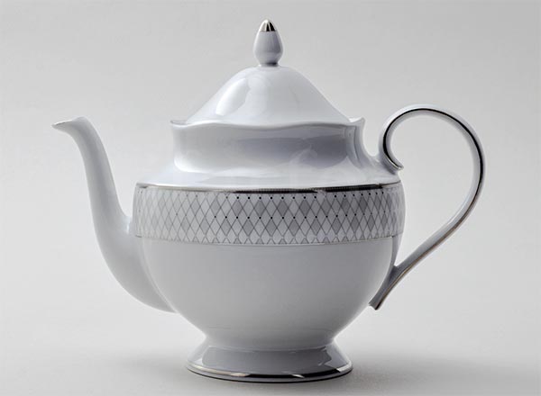 Teapot brewing Gray mesh Platinum Repast