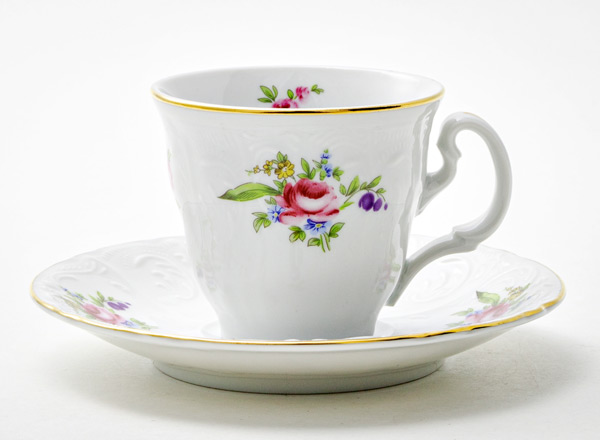 Cup and saucer Coffee Bernadotte Wild flower Bernadotte