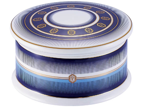 Casket for jewellery Blue Admiralty