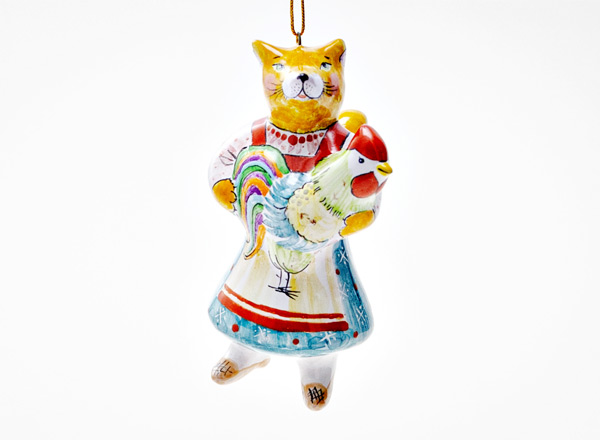 Елочная игрушка Лисичка