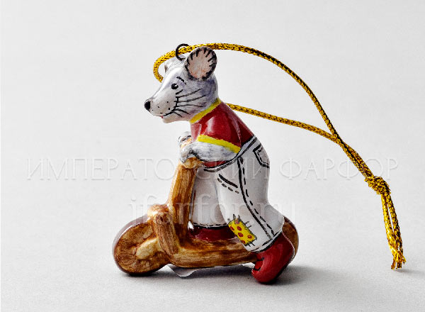 Christmas tree toy Scooter mouse