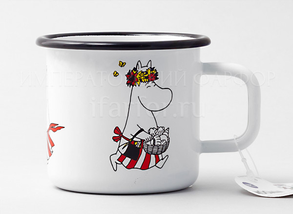 Mug Retro Moomin-mom (white) Muurla