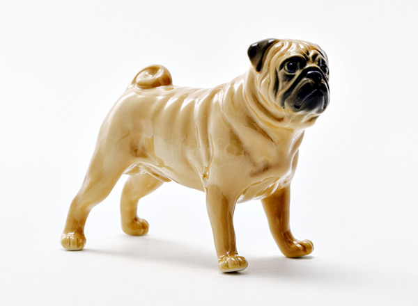 Sculpture Pug fawn