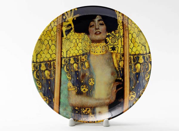 Decorative plate Klimt Gustav Judith