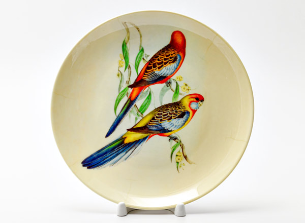 Декоративная тарелка Лир Эдвард Длиннохвостые попугайчики Аделаиды
