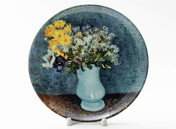 Декоративная тарелка Винсент Ван Гог Ваза с цветами