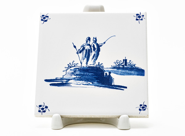 Tile Dutch. Comedians 