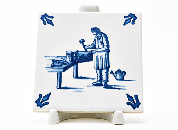 Tile Dutch. Tinsmith 