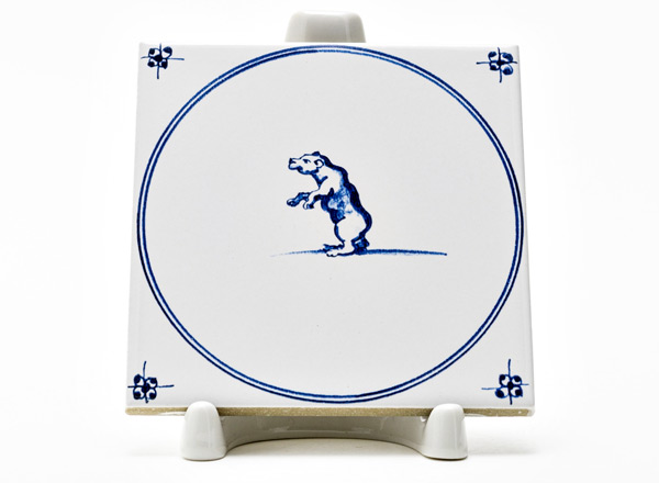 Tile Dutch. Bear 