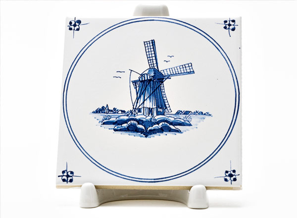 Tile Dutch. Mill 25 