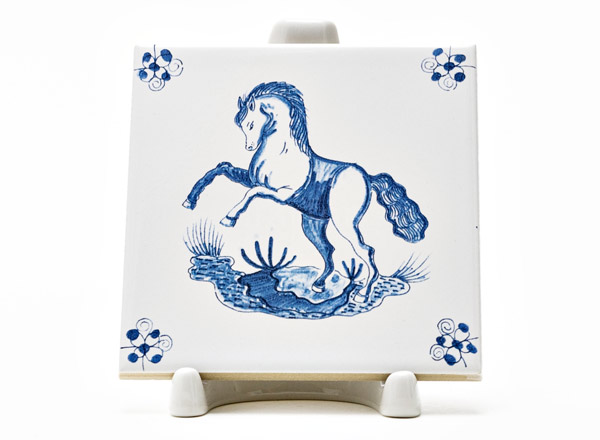 Tile Dutch. Horse 