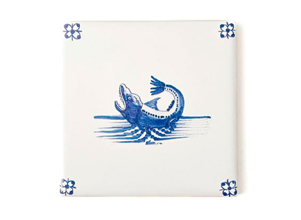 Tile Dutch. Fish 3 
