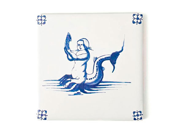 Tile Dutch. Mermaid 2 