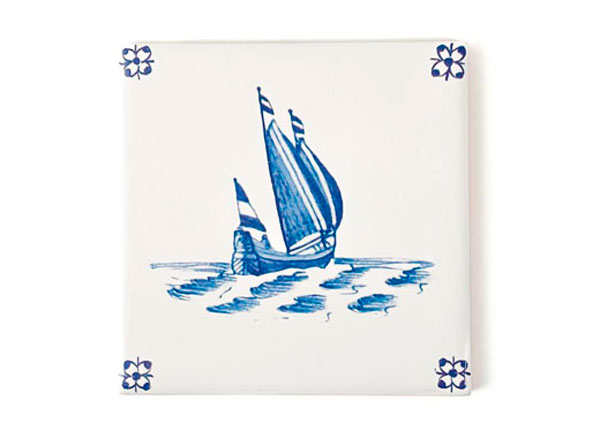 Tile Dutch. Sailboat 6 