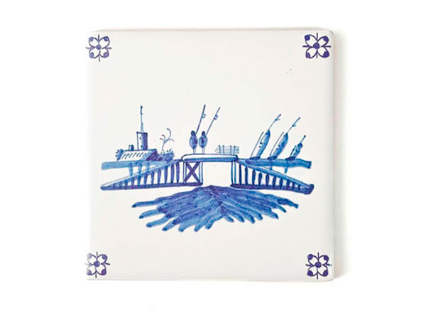 Tile Dutch. Bridge 