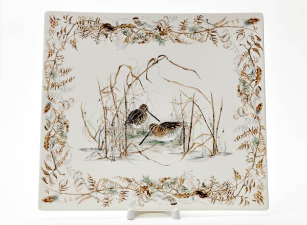 Tray square SOLOGNE GIEN Rochelle