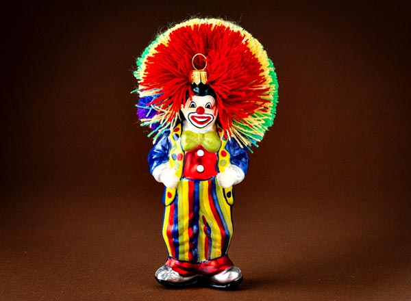 Елочная игрушка Клоун