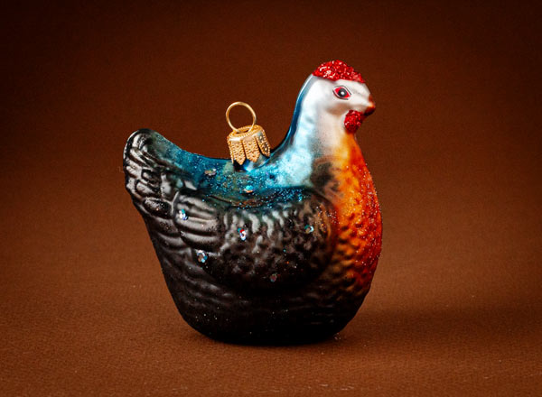 Christmas tree toy Hen