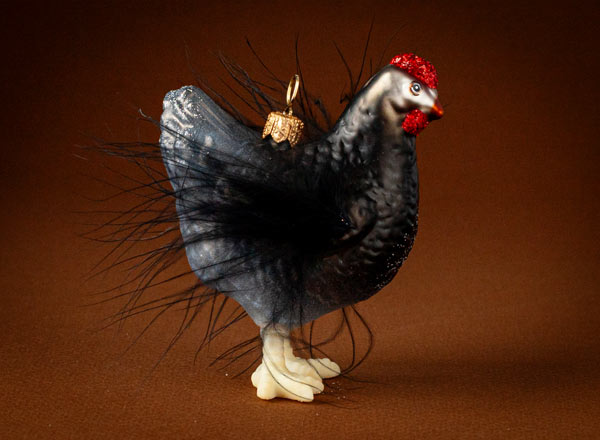 Christmas tree toy Hen