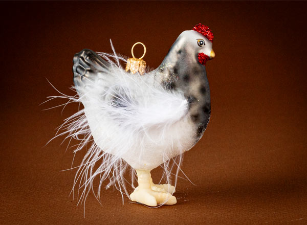 Christmas tree toy Hen