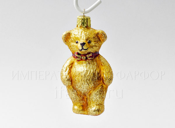 Елочная игрушка Медвежонок стоящий