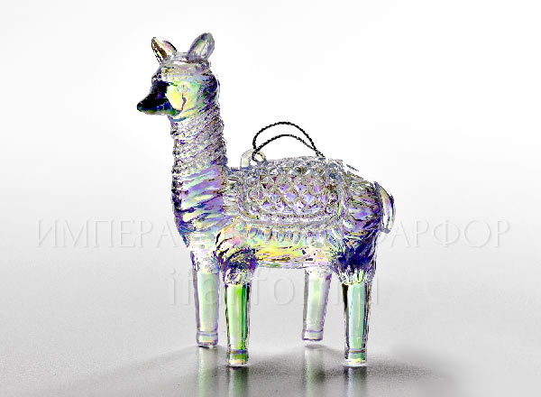 Елочная игрушка Лама