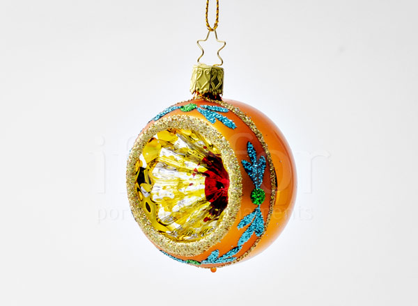 Елочная игрушка Шар-рефлектор 2