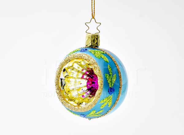 Елочная игрушка Шар-рефлектор 4