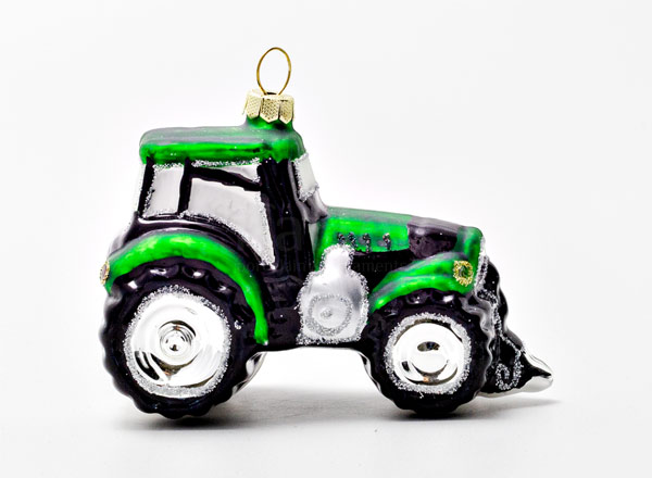 Елочная игрушка Трактор