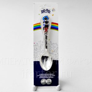 Ложка детская Кот в сапогах Тактильная