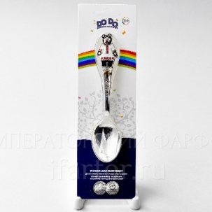 Ложка детская Миша Тактильная