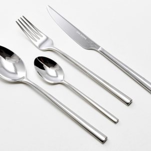 Набор столовых приборов в подарочной коробке Silver 4/16 Модерн