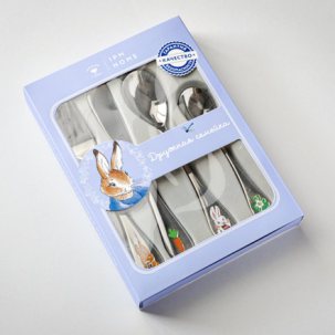 Набор столовых приборов детский Дружная семейка 1/4