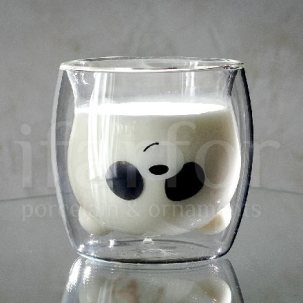 Стакан с двойным стеклом Панда DOUBLE WALL