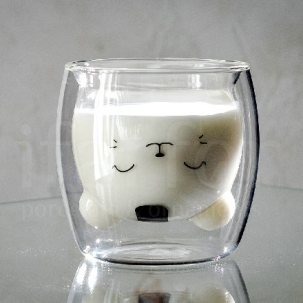 Стакан с двойным стеклом Котенок DOUBLE WALL