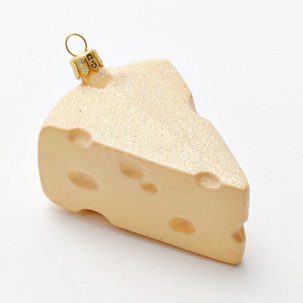 Елочная игрушка Швейцарский сыр