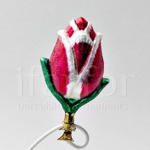 Елочная игрушка Тюльпан Розовый