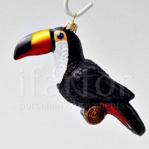 Елочная игрушка Тукан