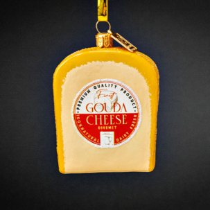 Елочная игрушка Сыр Gouda