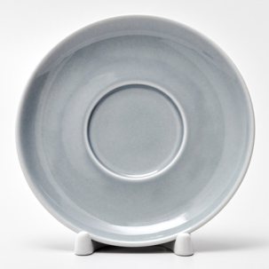 Блюдце Акварель (темно-серый) Принц