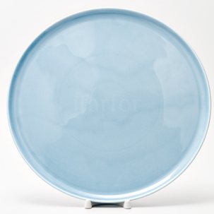 Блюдо для пиццы Акварель (голубой) Принц