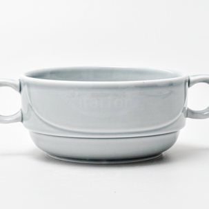 Чашка бульонная Акварель (светло-серый) Принц